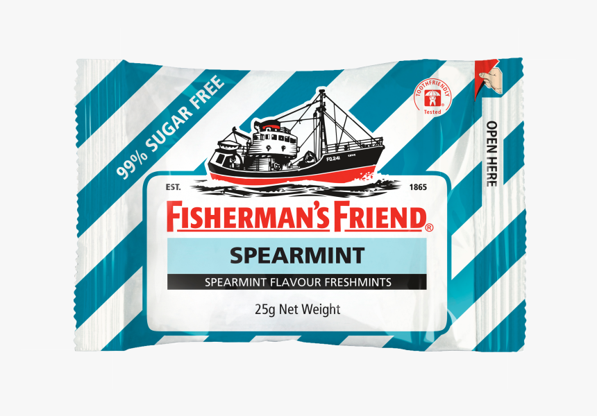 Spearmint - Fisherman's Friend Mint Sugar Free, HD Png Download, Free Download