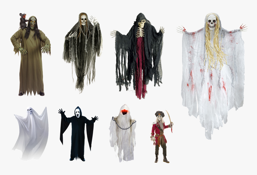 De Decorações De Fantasmas De Halloween, HD Png Download, Free Download