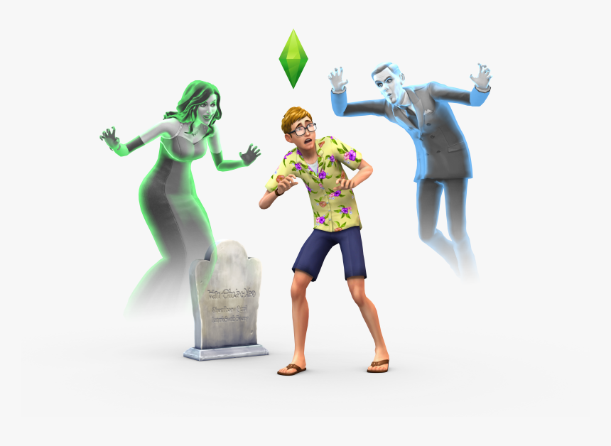 Sims 4 Ghost Png , Png Download - Sims 4 Ghosts, Transparent Png, Free Download