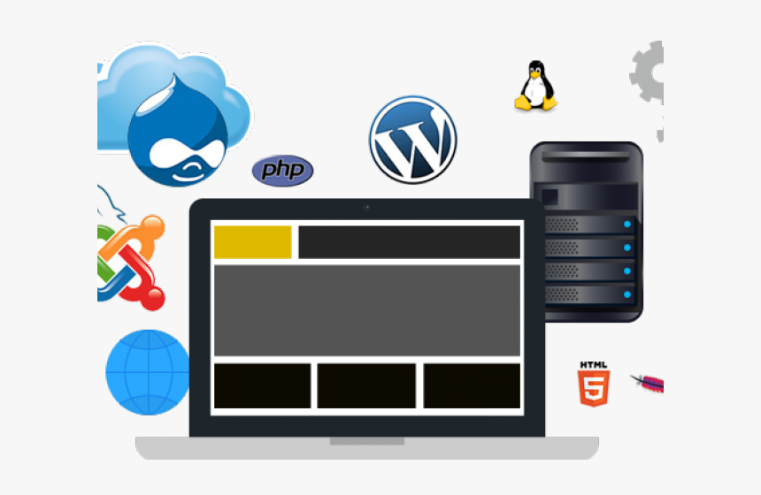 Web Hosting Png Transparent Images - Wordpress, Png Download, Free Download