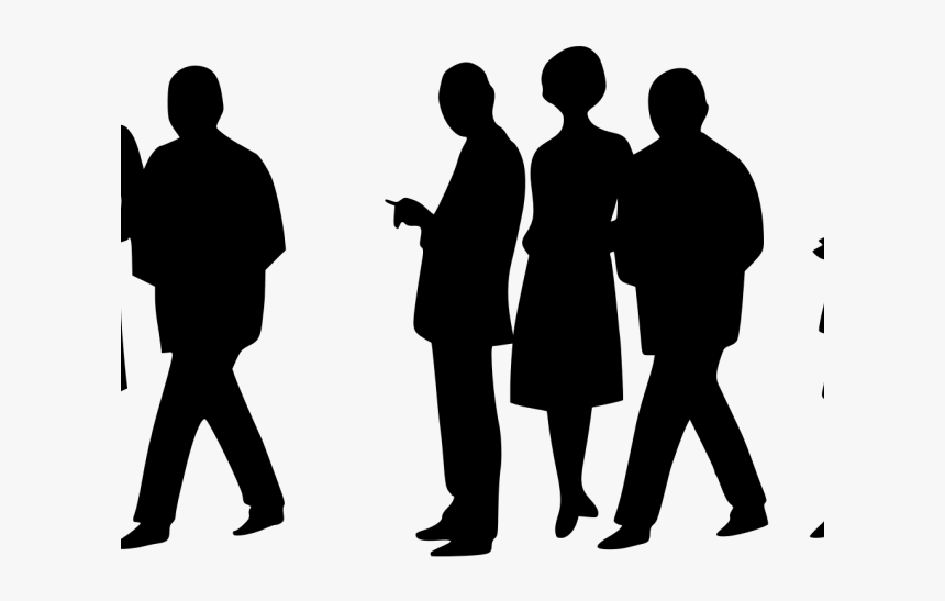 People Png Transparent Images - People Crowd Silhouette Png, Png Download, Free Download