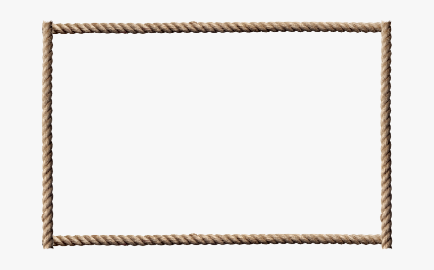 Rope Frame Png - Picture Frame, Transparent Png, Free Download
