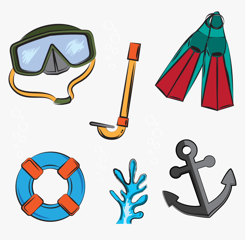 Diving Equipment Clipart, HD Png Download, Free Download