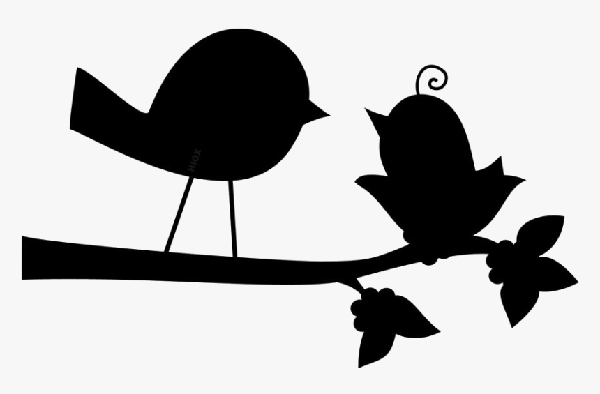 Transparent Baby Bird Clipart, Baby Bird Png Image - Silhouette, Png Download, Free Download