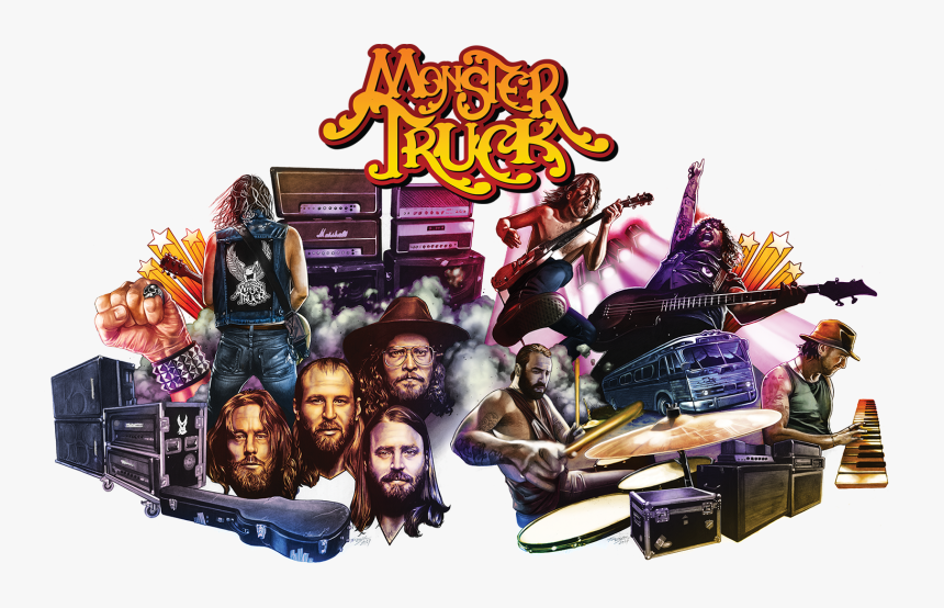 Monster Truck Album Cover - Monster Truck True Rockers, HD Png Download, Free Download