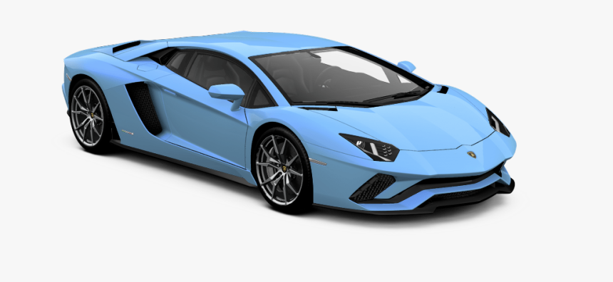 Blue Lamborghini Png Transparent Image - Transparent Lamborghini Aventador Png, Png Download, Free Download