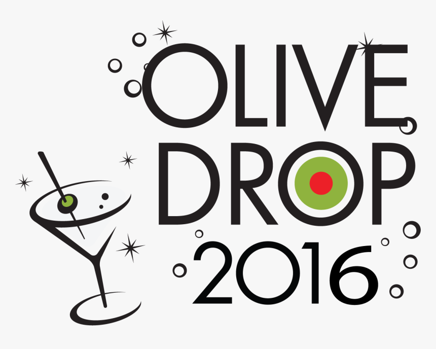 Olivedroplogo - Martini Glass, HD Png Download, Free Download