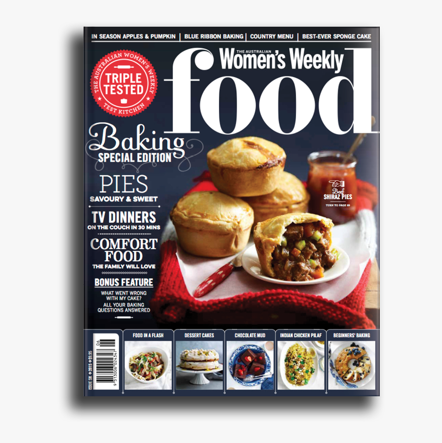 June Big Baking Issue - Food Magazine Cover Design, HD Png Download, Free Download