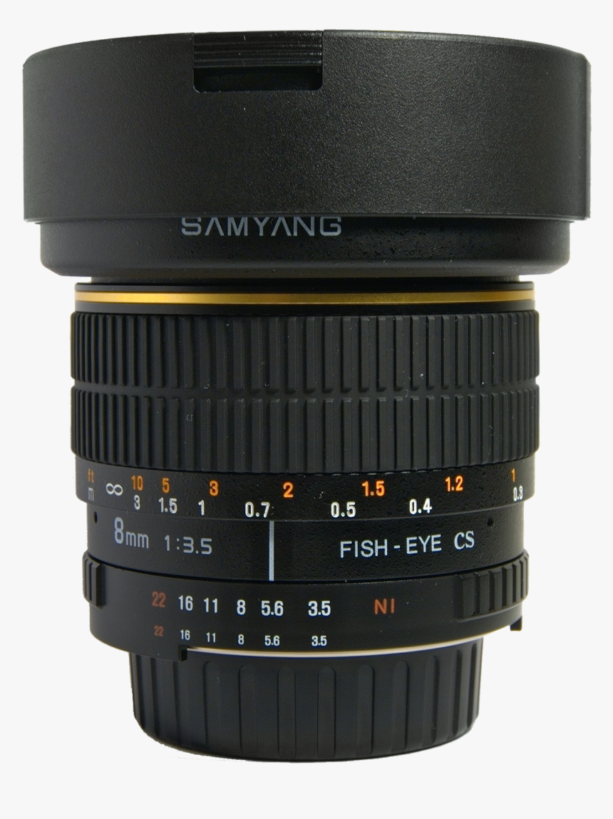 Samyang 8mm F3 - Sigma 35 1.4, HD Png Download, Free Download