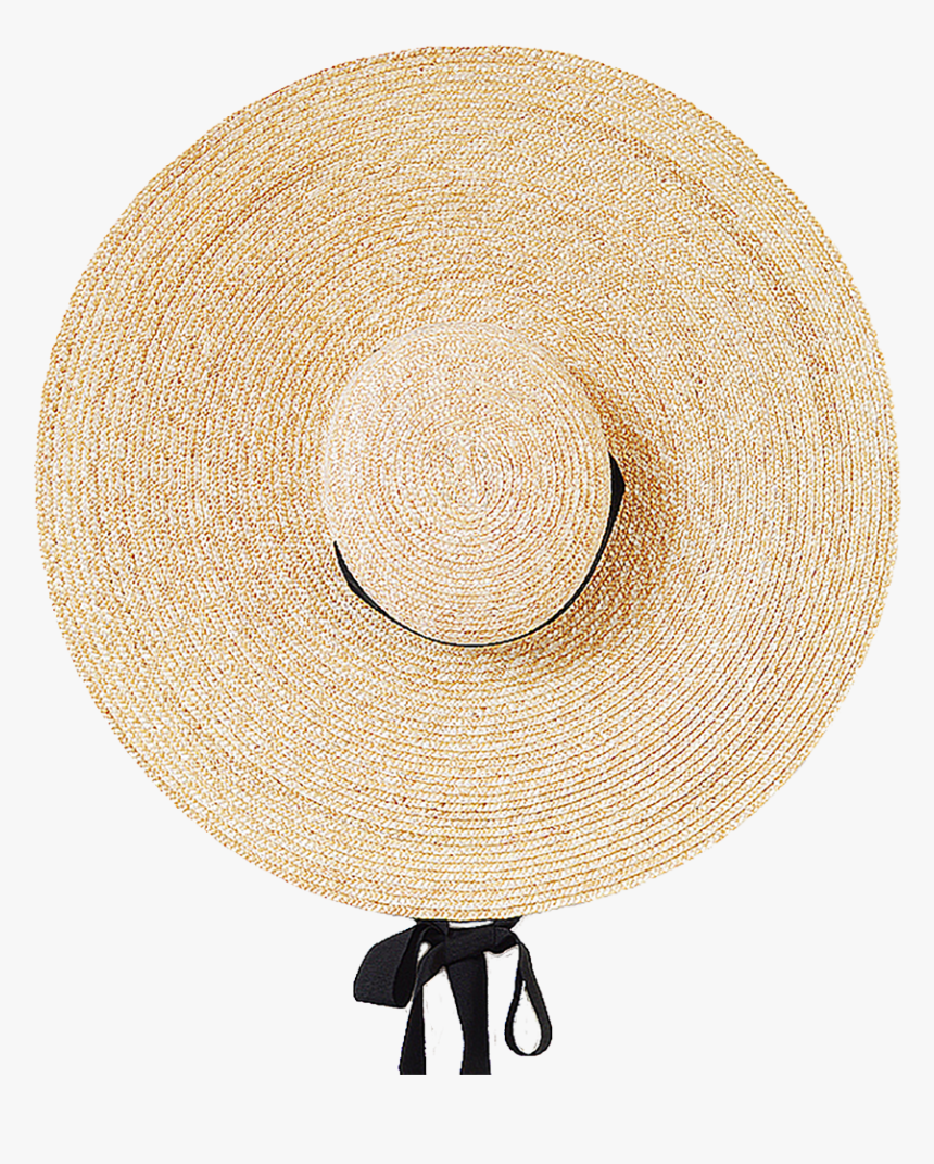Wide Brim Beach Hat - Beach Hat Top Png, Transparent Png, Free Download