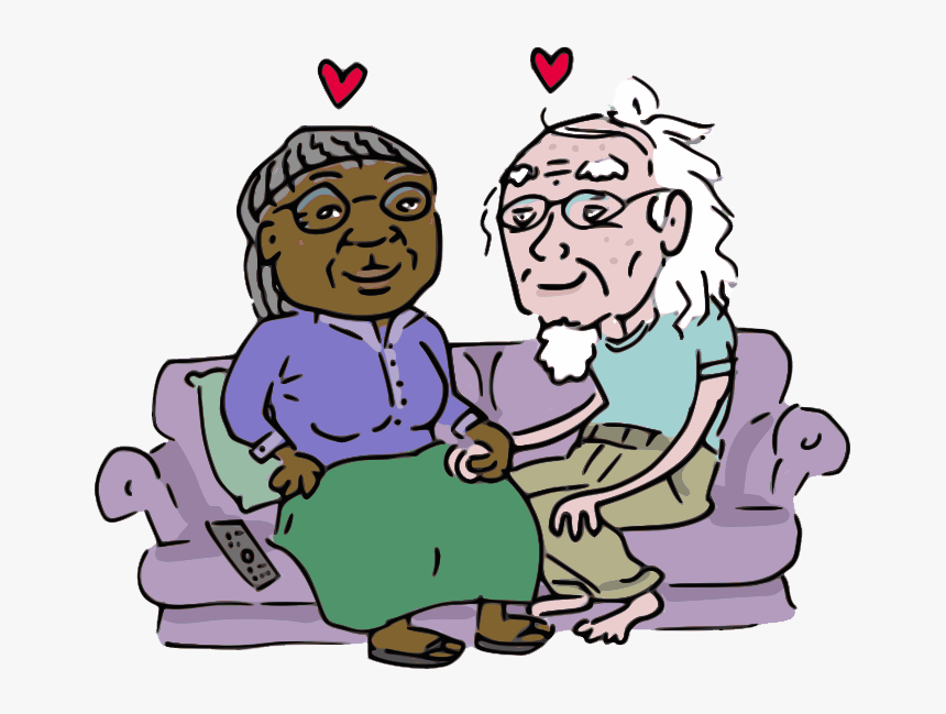 Free To Use Public Domain Couple Clip Art - Old Husband And Wife Jokes, HD Png Download, Free Download