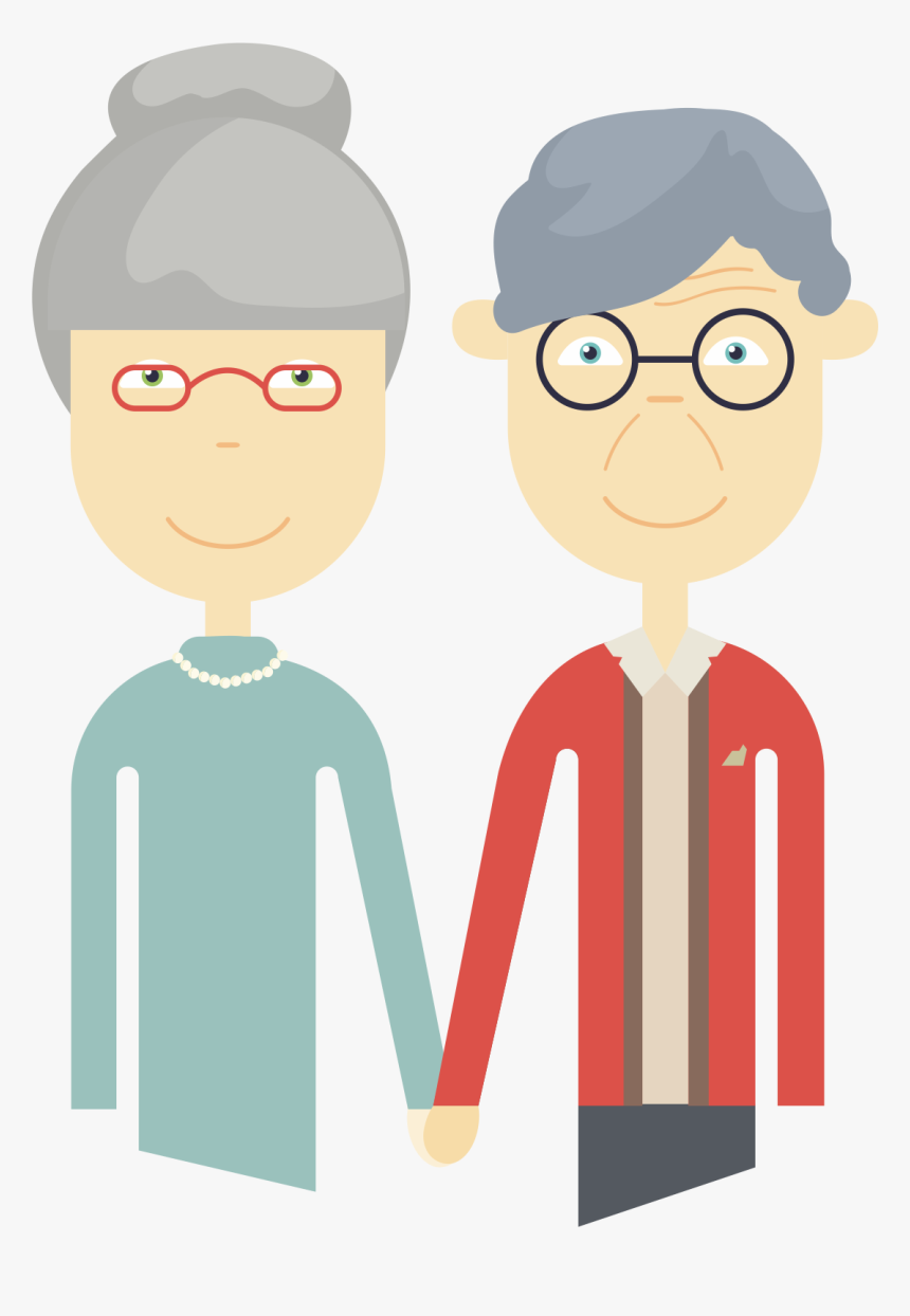 Transparent Old Couple Clipart - Old Age, HD Png Download, Free Download