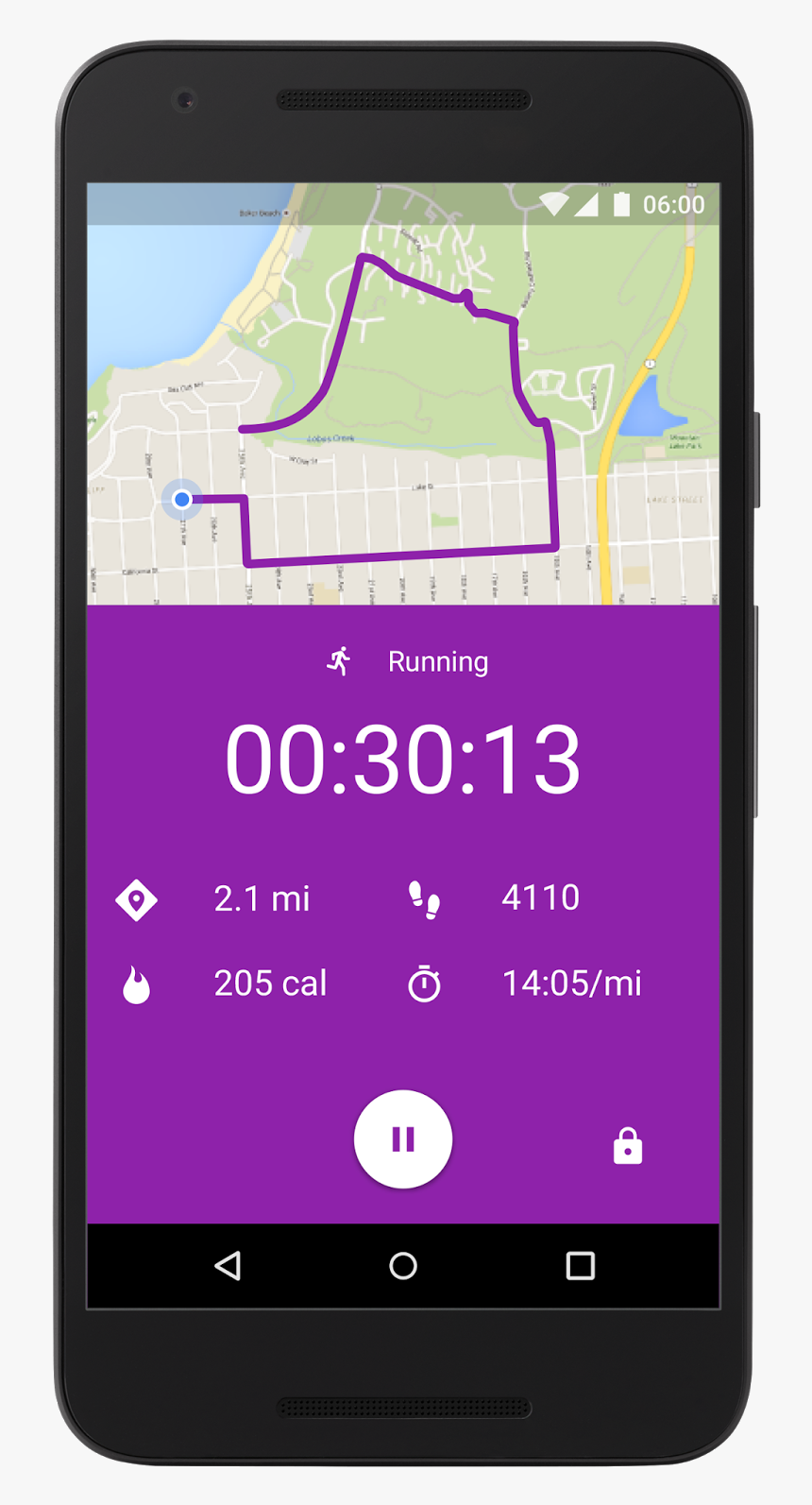 Google Fit Real Pace, HD Png Download, Free Download