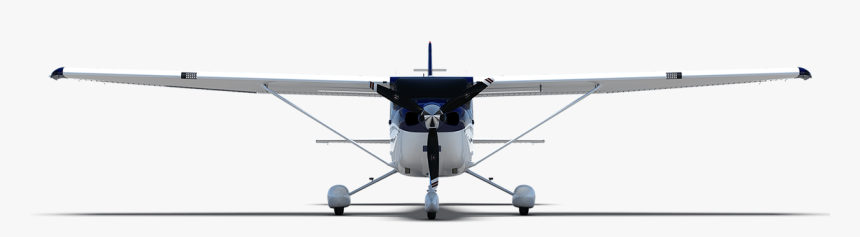 1-edited3 - Cessna 182t Front View, HD Png Download, Free Download
