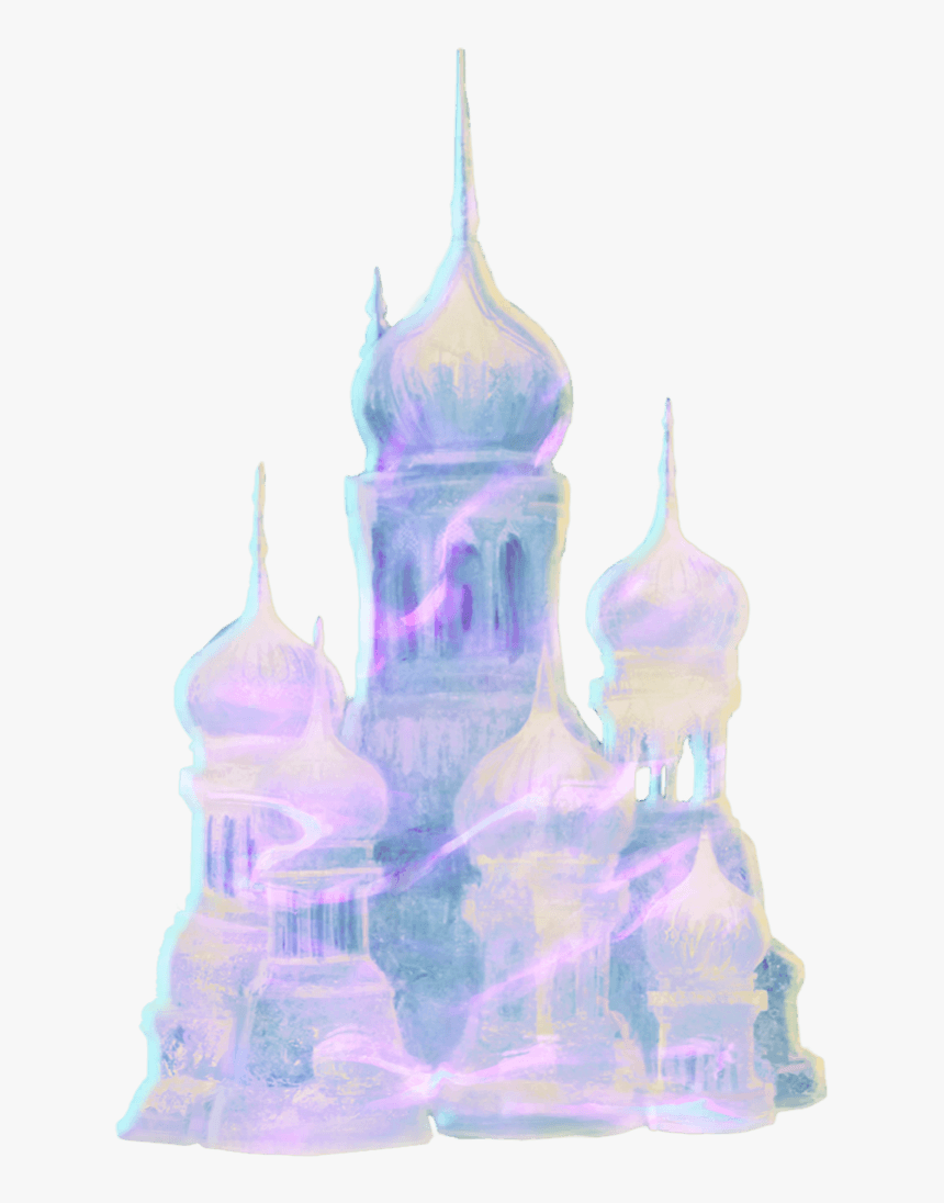 An Ice Sculpture Of Hogwarts Castle - Stupa, HD Png Download, Free Download