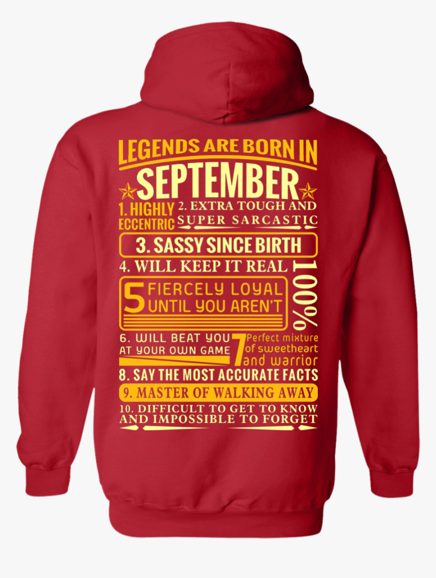 New Edition **legends Are Born In September** Shirts - Hoodie, HD Png Download, Free Download