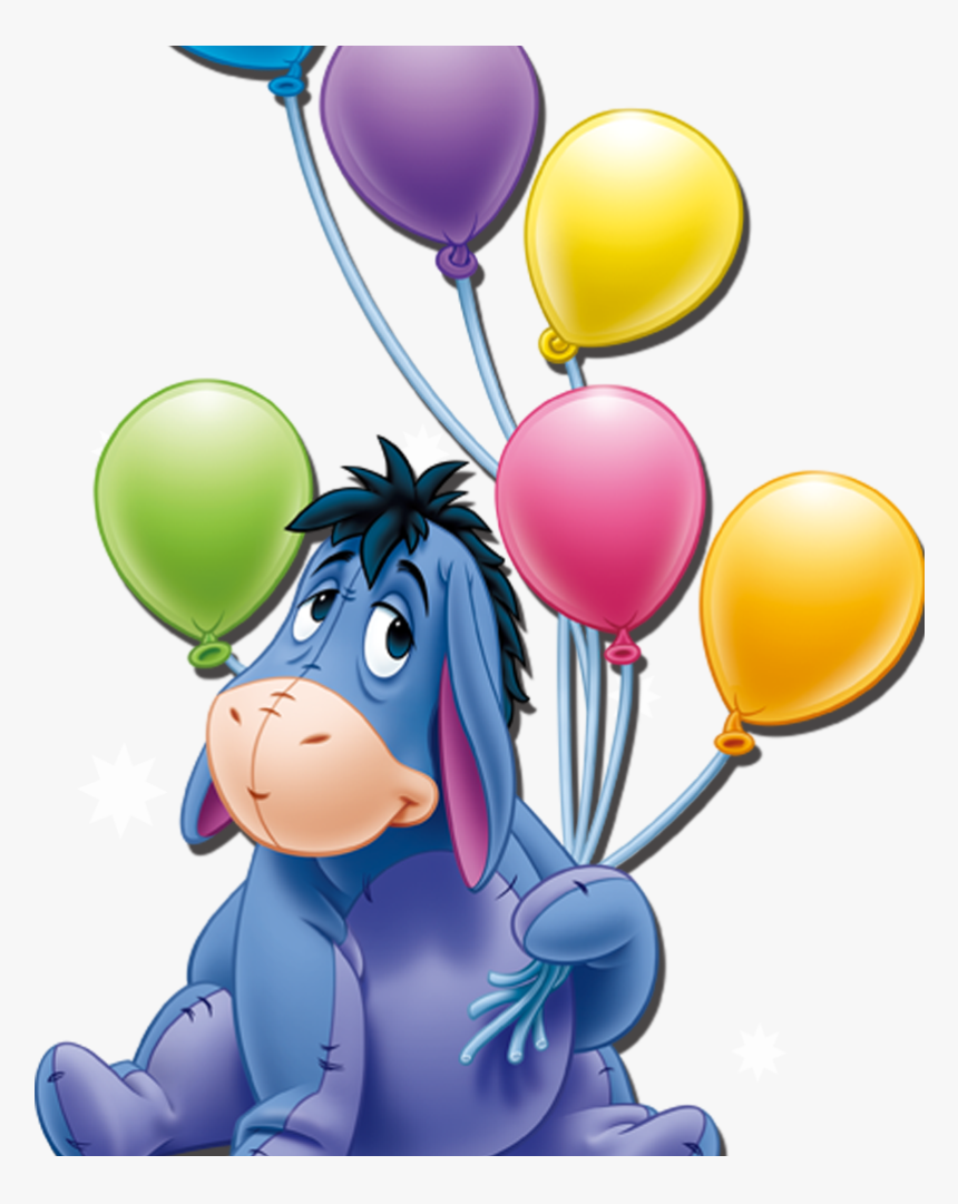 Winnie The Pooh Clipart Holding Balloon - Pony Winnie The Pooh, HD Png Download, Free Download