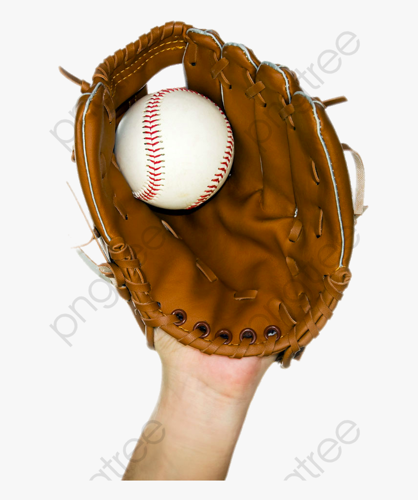 Transparent Baseball Bat And Ball Png - Baseball Glove, Png Download, Free Download