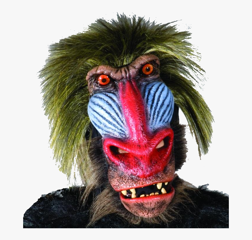 Baboon Moving Mouth Mask - Baboon Costume, HD Png Download, Free Download