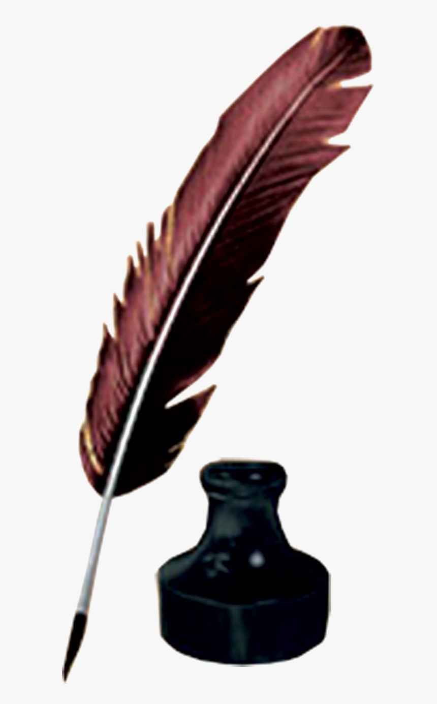 Ink Bottle Png -ink Pot Png Clipart - Feather Pen And Ink Png, Transparent Png, Free Download