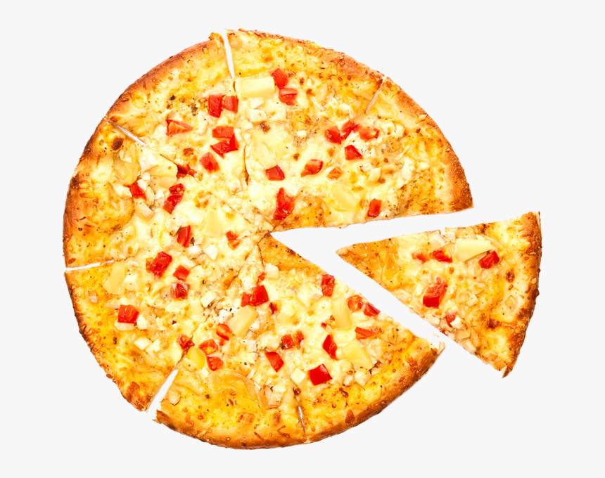 Pizza With Slice Out, HD Png Download, Free Download