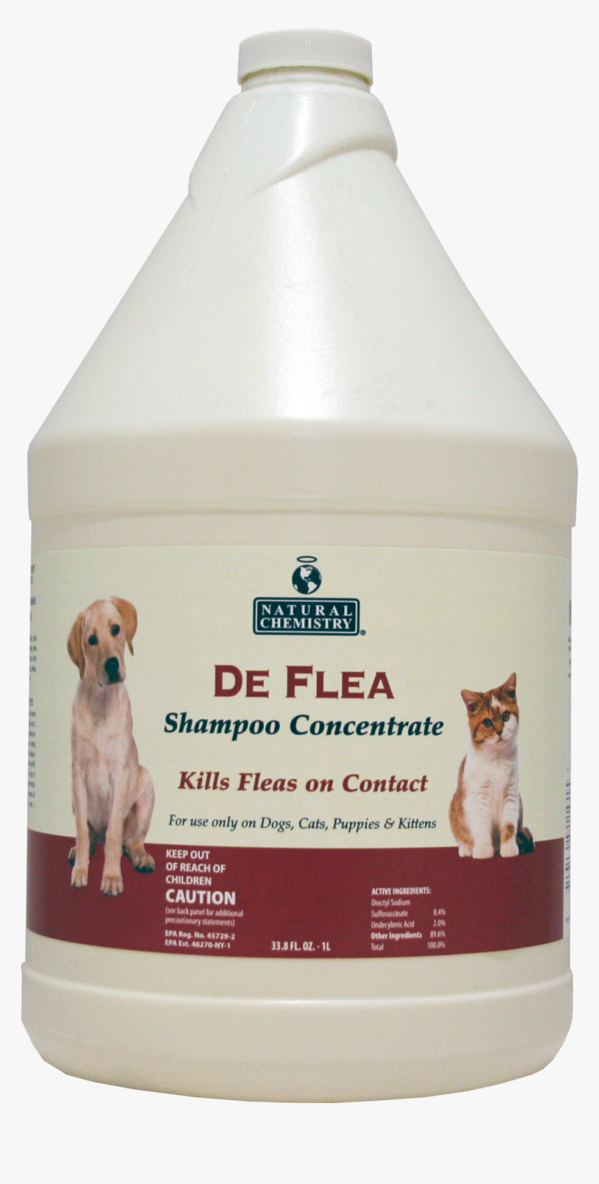 11015 Deflea Pet Shampoo Concentrate 1 Gal - Companion Dog, HD Png Download, Free Download