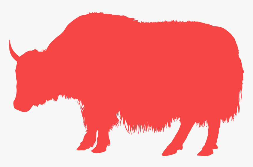 Svg Yak Silhouette, HD Png Download, Free Download