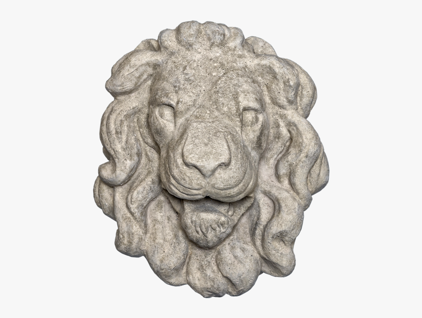 Lion Head Stone Png, Transparent Png, Free Download