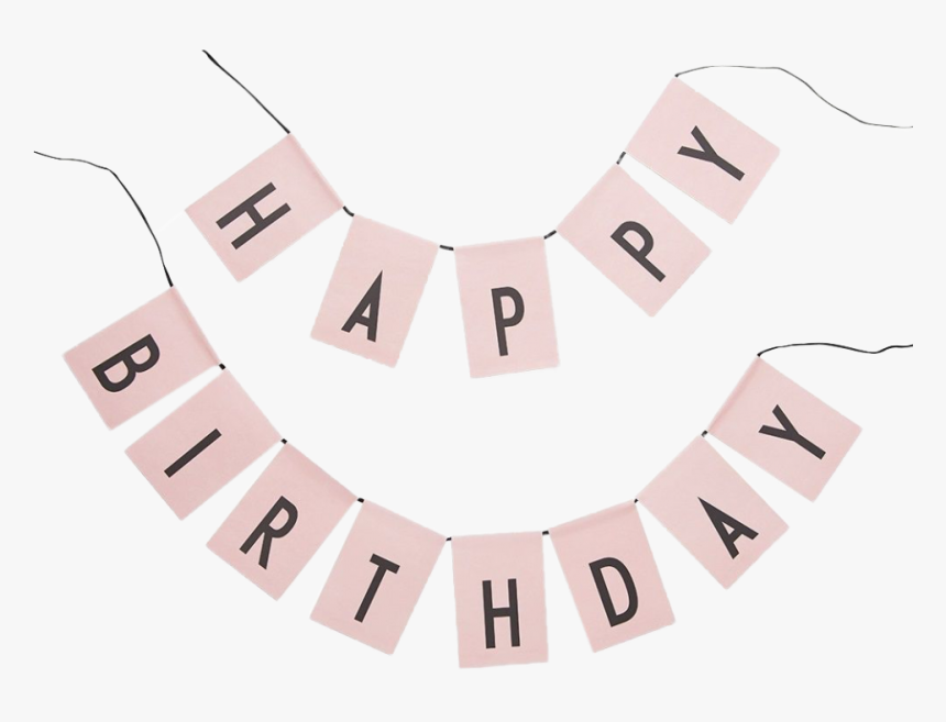 Design Letters Happy Birthday Flags, HD Png Download, Free Download