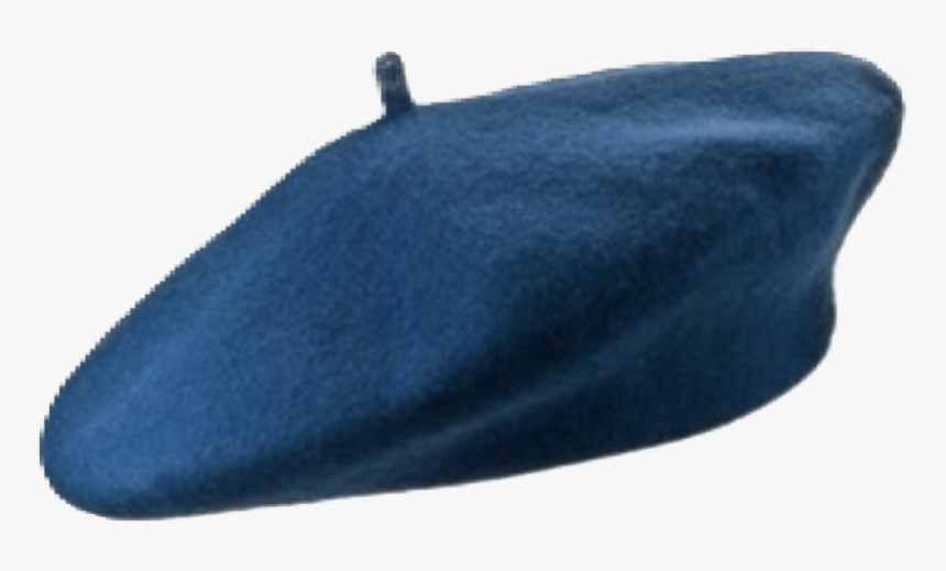 #blue #hat #french #moodboafd #freetoedit - Beanie, HD Png Download, Free Download