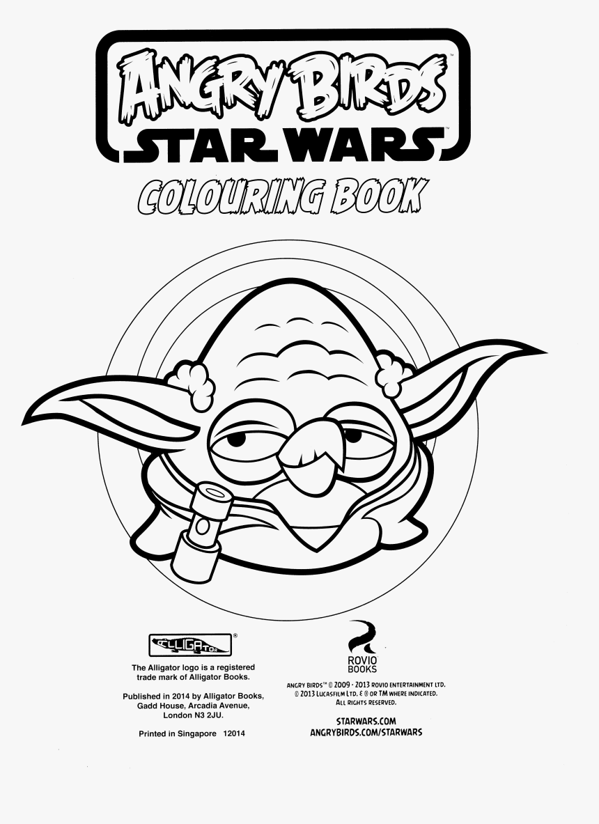 Star Wars Angry Bird Yoda Bird, HD Png Download, Free Download