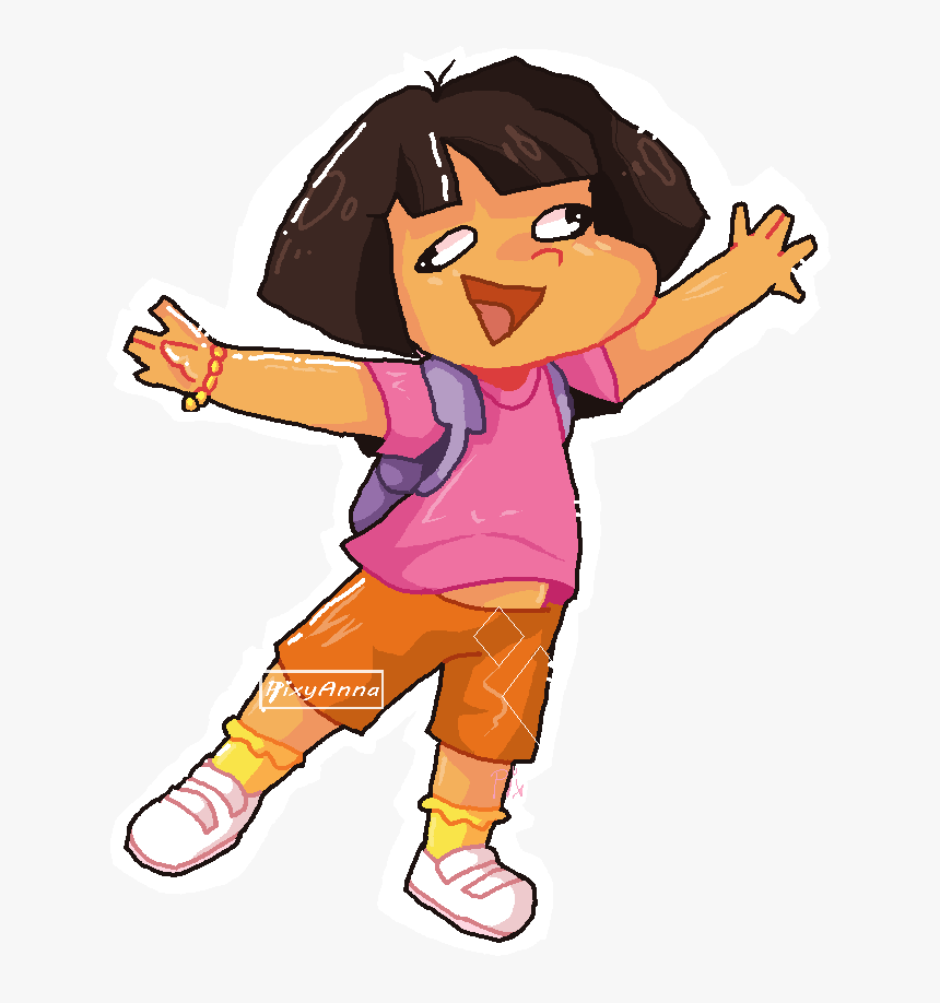 Transparent Autism Clipart - Autistic Dora, HD Png Download, Free Download