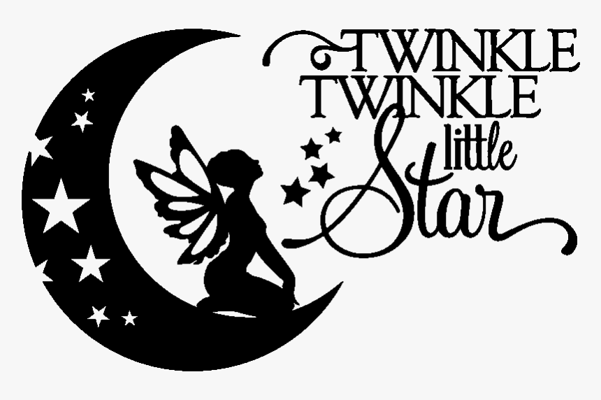 Twinkle, Twinkle, Little Star Silhouette Logo Art - Twinkle Twinkle Little Star Do You Know, HD Png Download, Free Download