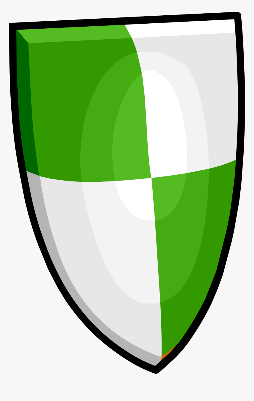 Green Shield Clothing Icon Id - Green And Blue Shield, HD Png Download, Free Download