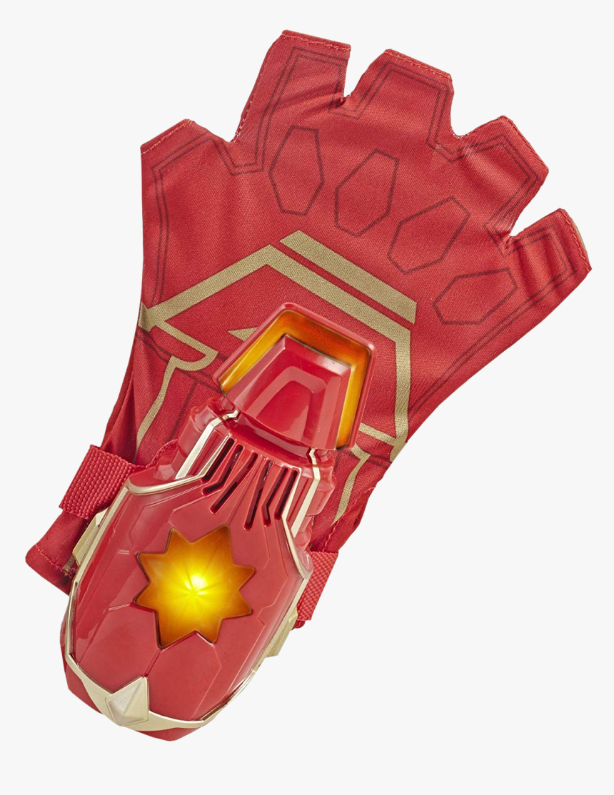 Captain Marvel - Captain Marvel Hand Gloves, HD Png Download, Free Download