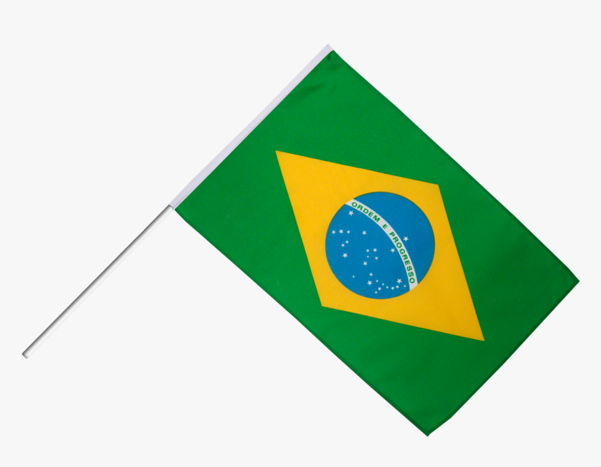 Brazil Hand Waving Flag - Brazil Flag, HD Png Download, Free Download