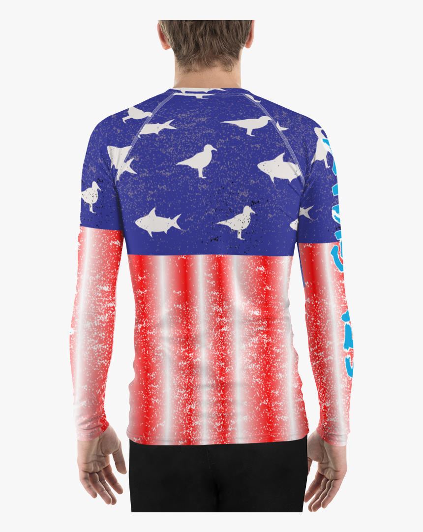 Transparent White American Flag Png - Rashguard Hema, Png Download, Free Download