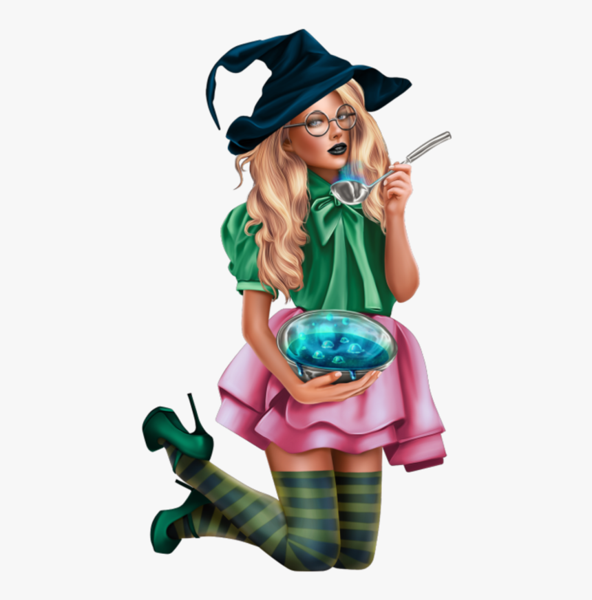 Tube Halloween Femme Halloween 1, Witch, Tube, Sexy, HD Png Download, Free Download