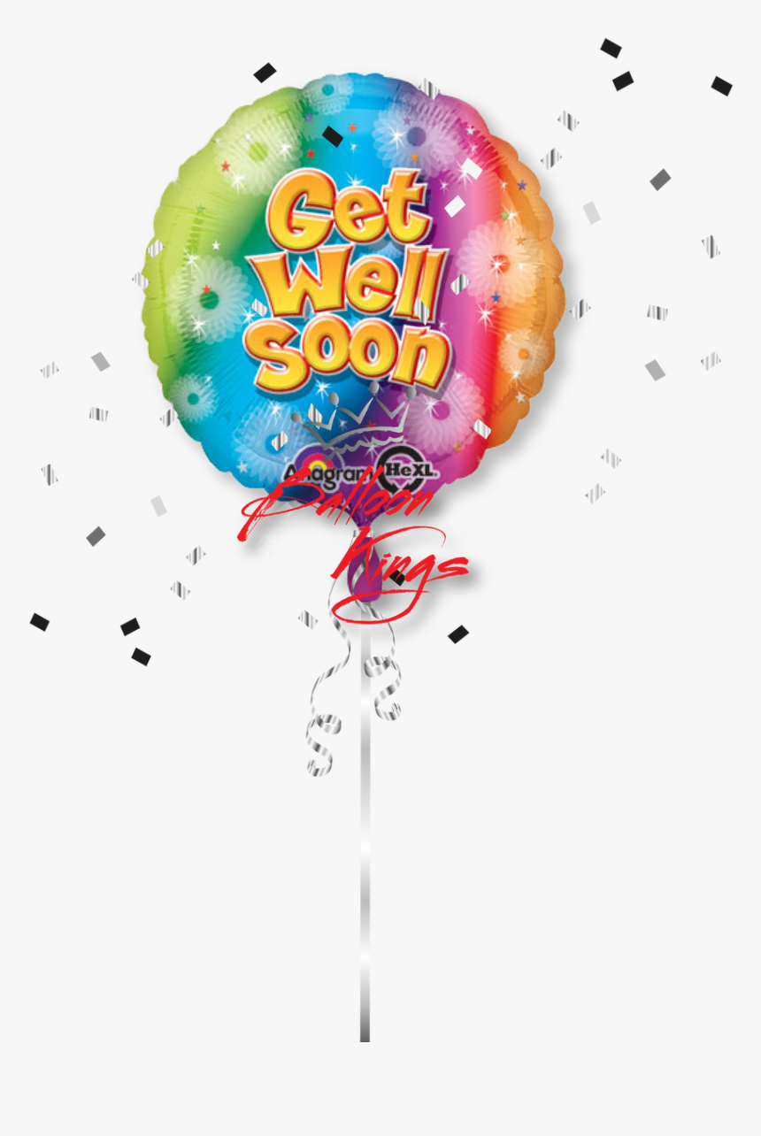 Get Well Soon Shooting Color - Get Well Soon Balloon Transparent, HD Png Download, Free Download