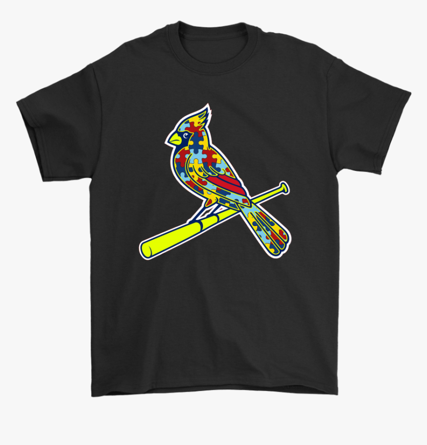 Louis Cardinals Logo Baseball Autism Awareness Shirts - Grinch Shirts, HD Png Download, Free Download