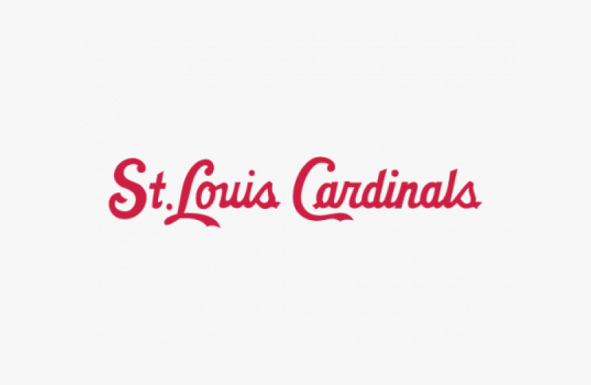 St Louis Cardinals Logo Vector - Calligraphy, HD Png Download, Free Download
