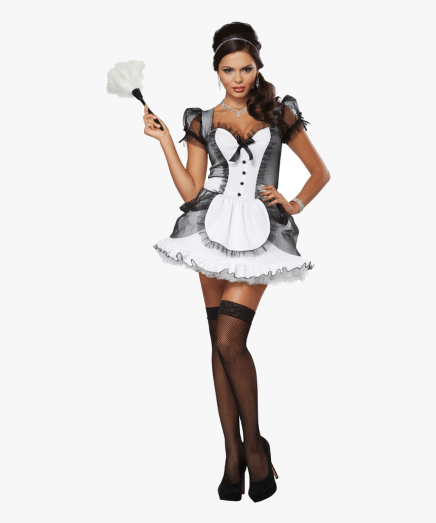 Transparent French Maid Clipart - French Maid Costume, HD Png Download, Free Download