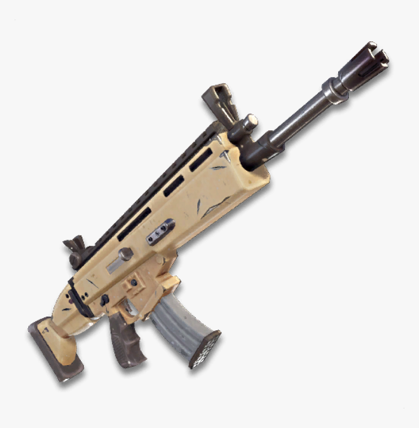 Fortnite Sk Scar L Png Image - Fortnite Legendary Scar, Transparent Png, Free Download