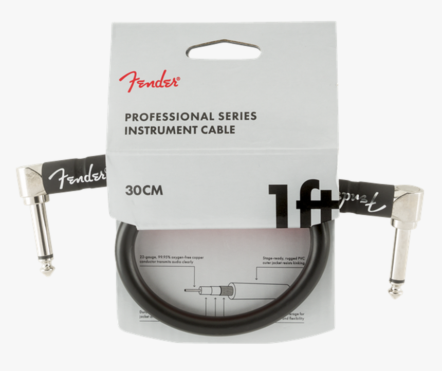 Fender Professional Series Instrument Cables, Angle/angle,, HD Png Download, Free Download