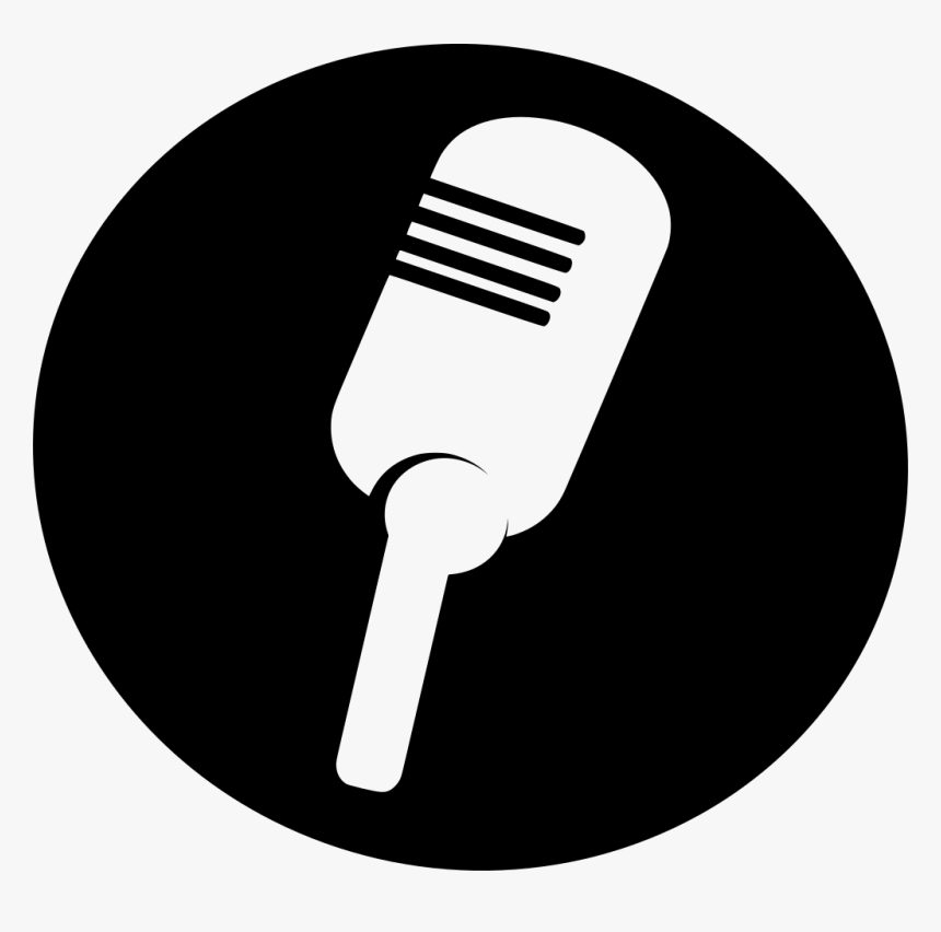 White Microphone Vector Png, Transparent Png, Free Download