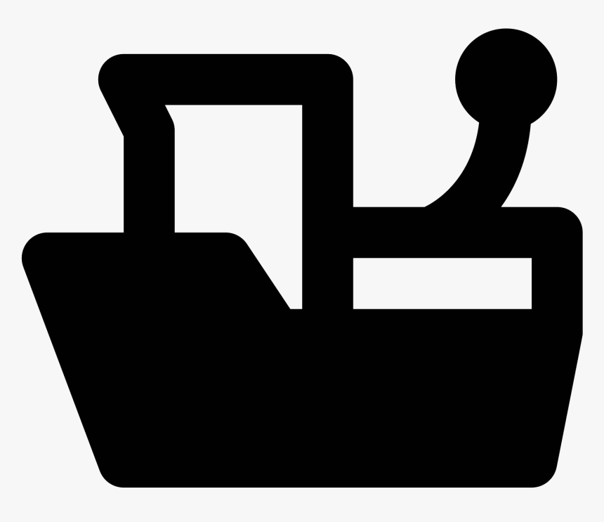 Moored Boat Icon, HD Png Download, Free Download