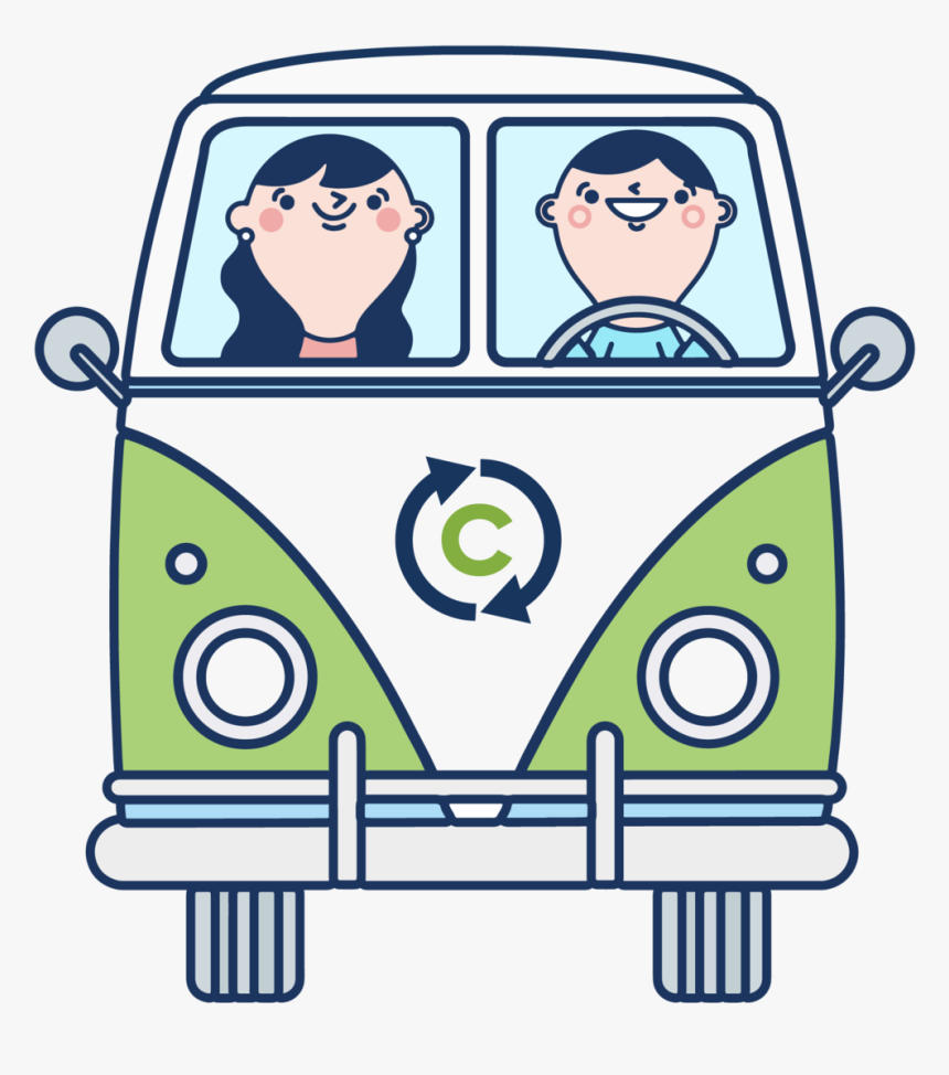 Caravan Icons Carpool Illustration, HD Png Download, Free Download