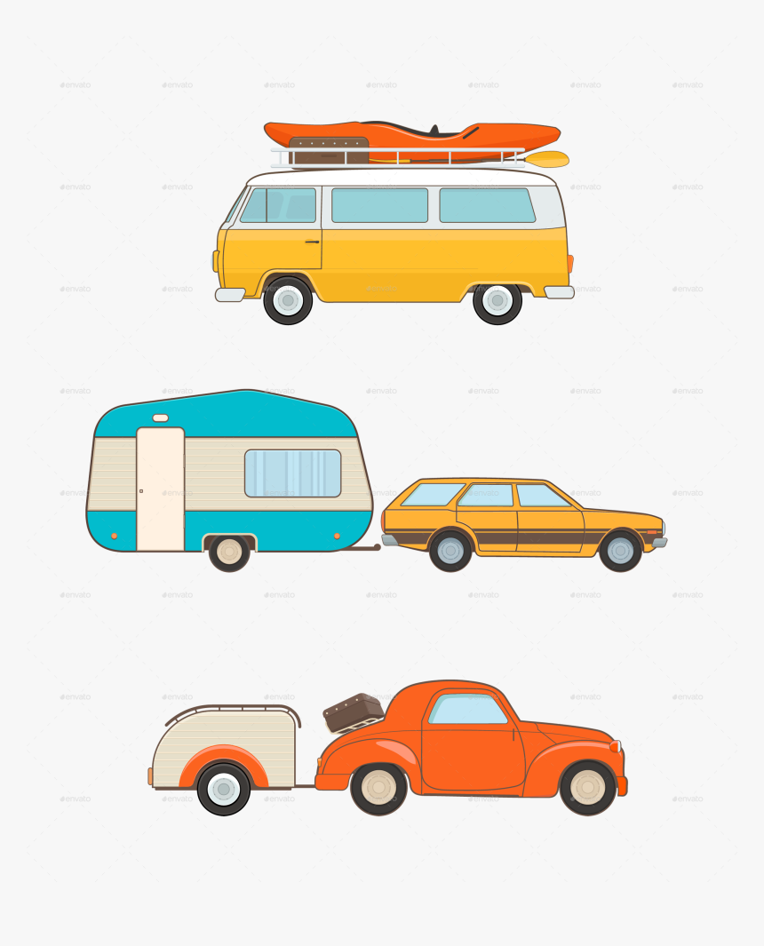 Car Caravans, HD Png Download, Free Download