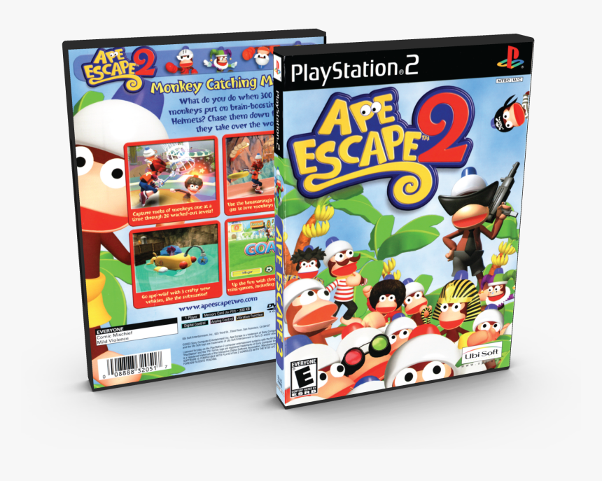 Ape Escape - Ps2 Ape Escape 2, HD Png Download, Free Download