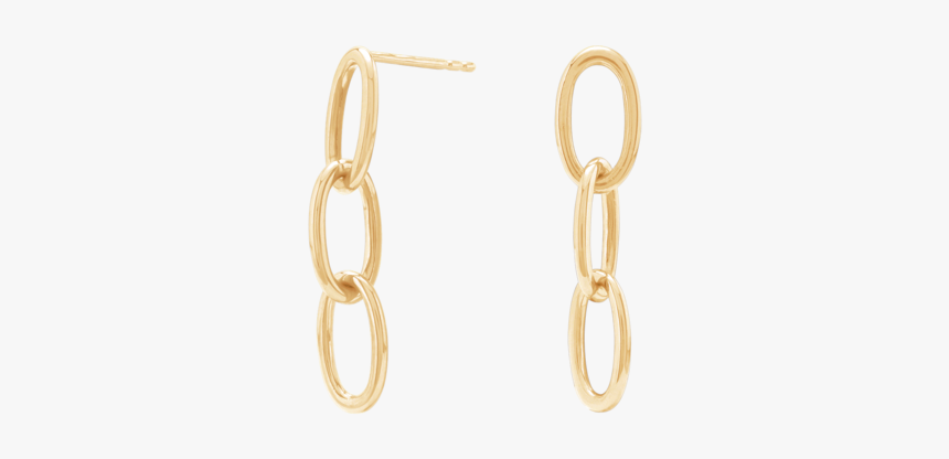 Kendall Jenner Chain Earrings, HD Png Download - kindpng